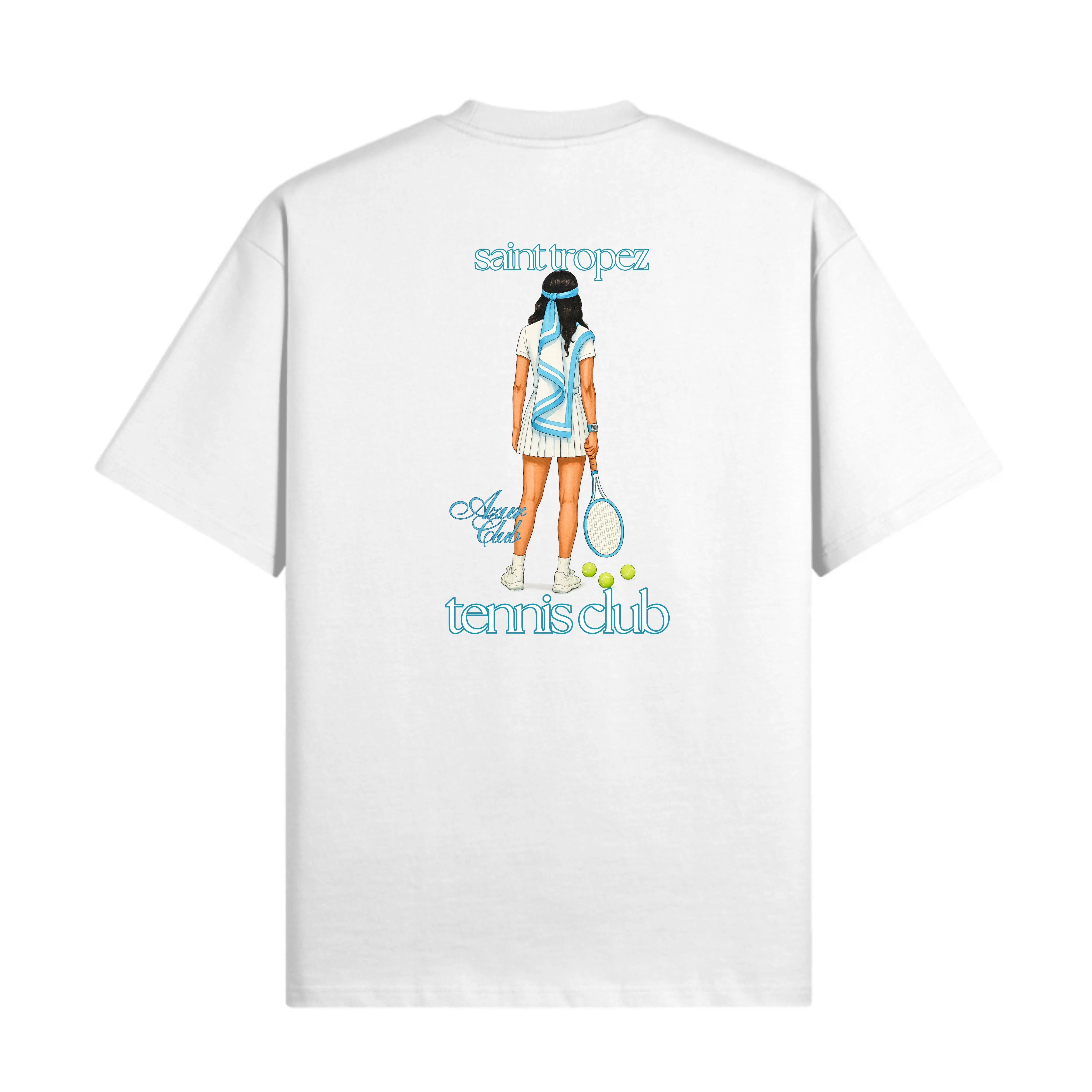 ST TROPEZ TENNIS CLUB T-SHIRT – Azur Club