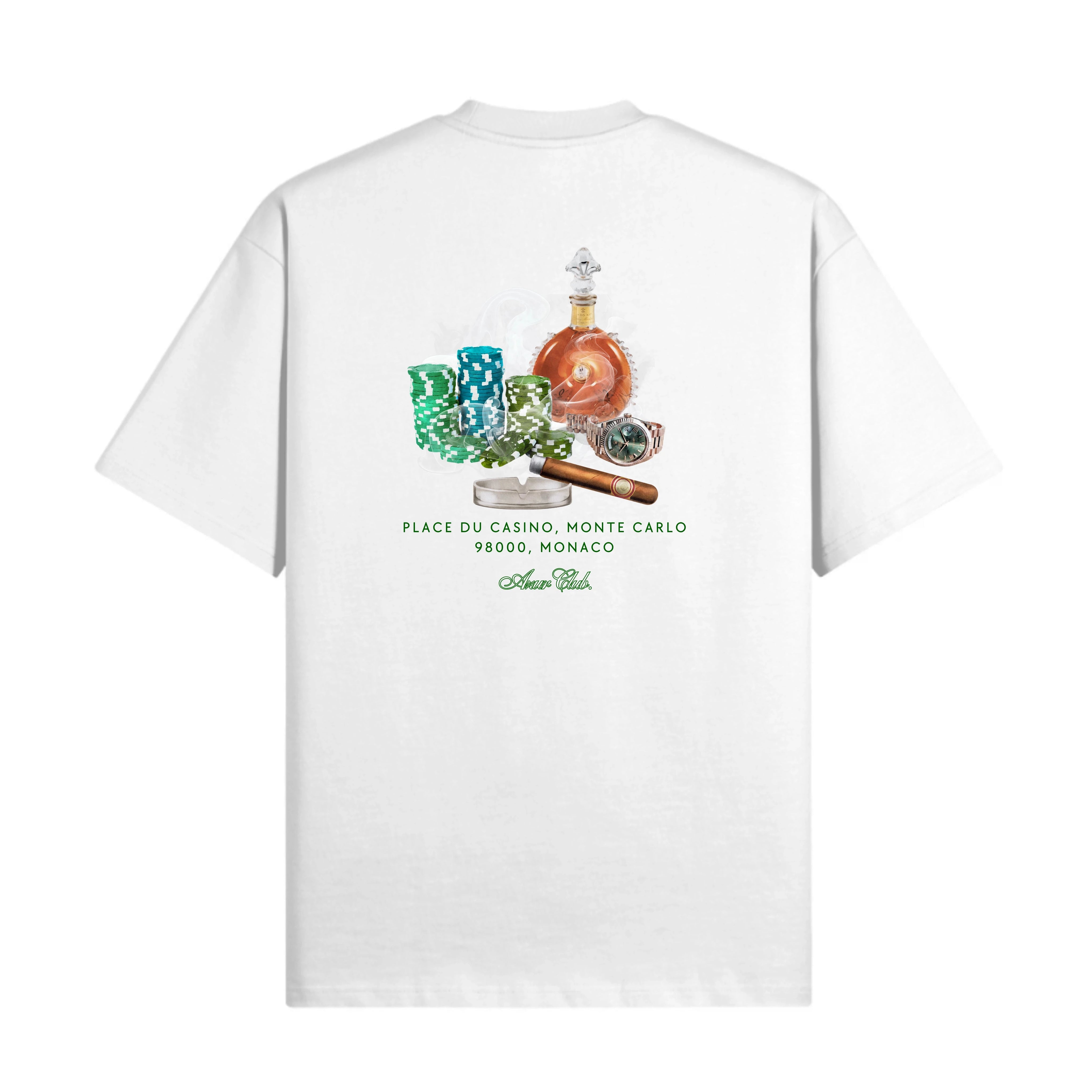 Azur Club Monte Carlo Brand T Shirt